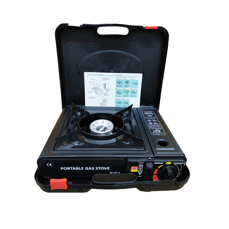 اجاق گاز مسافرتی دوکاره STOVE-2 | مناسب سفر، کمپینگ و طبیعت‌گردی